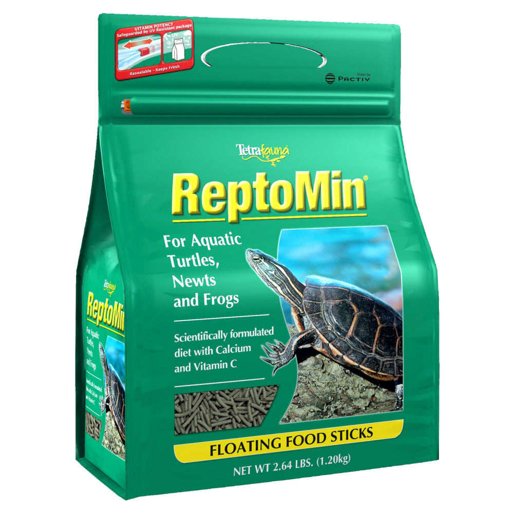 TetraFauna ReptoMin Floating Food Sticks Reptile Dry Food 2.64 lb