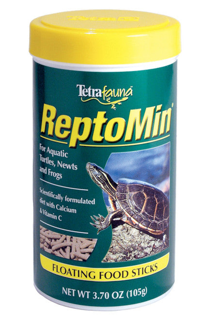 TetraFauna ReptoMin Floating Food Sticks Reptile Dry 3.7 oz