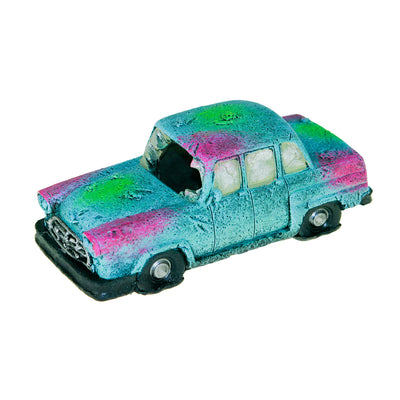 Blue Ribbon Pet Products Sunken Car Wreck Ornament Blue 030157020545
