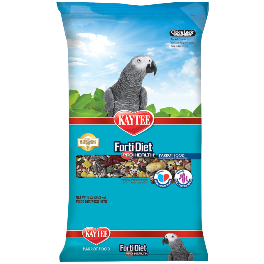 Kaytee Forti-Diet Pro Health Feather Health Parrot Food 8lb