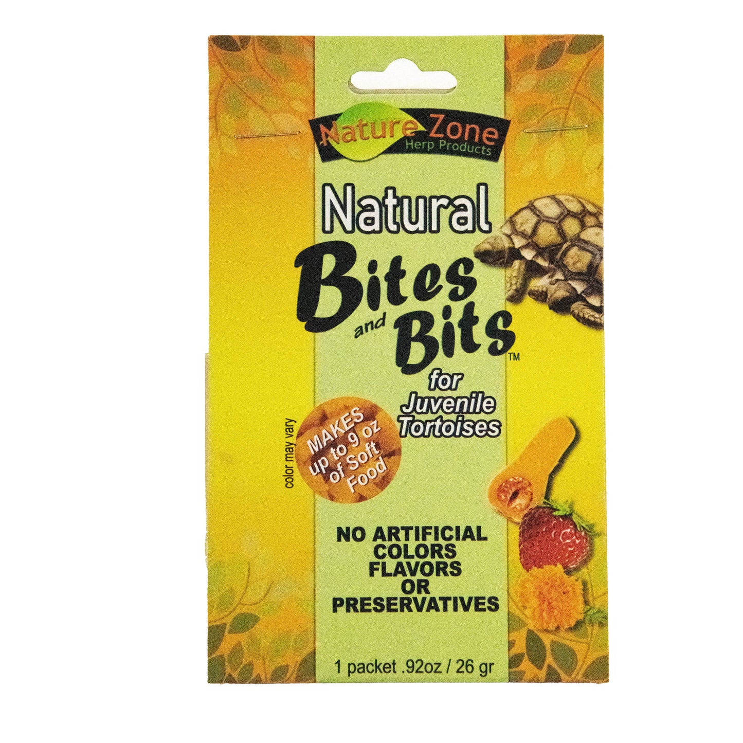 Nature Zone Natural Bites & Bits for Juvenile Tortoises .92 oz 783178562654
