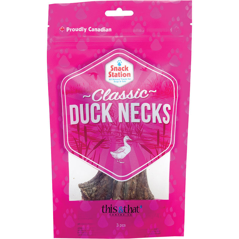 This & That Dog Duck Necks 3 Pack 4oz 602573117231