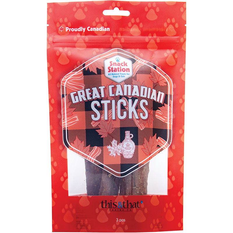 This & That Dog Great Canadian Sticks 3 Pack 3.5oz 602573117170