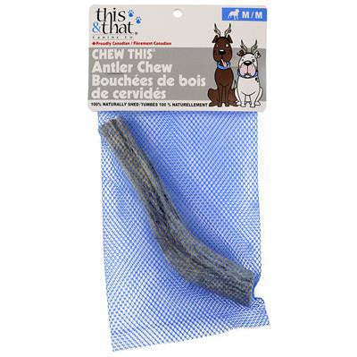 This & That Dog Toughest Antler Medium 2.5oz {L+x} 837654827024