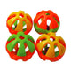 A & E Cages Happy Beaks Round Rattle Foot Bird Toy Large 644472991420