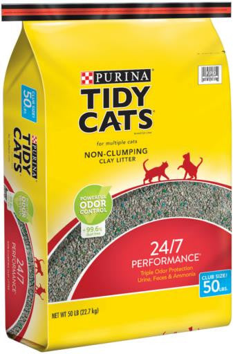 Tidy Cats 24/7 Performance Litter 50lb {L - 1}702076 - Cat