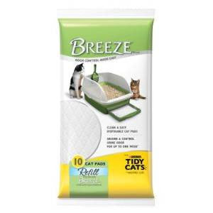 Tidy Cat Breeze Catpad 10ct 6/cas