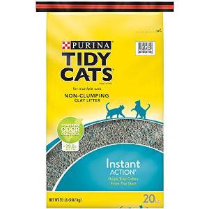 Tidy Cats Instant Action Conventional Non-Clumping Litter 20lb {l-1} 702031 070230107701