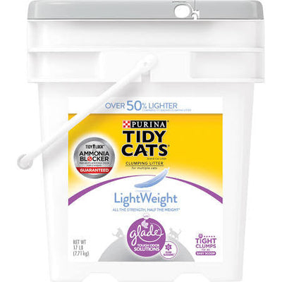 TidyCats Light Weight Tough 17lb {L-1}702078 070230168009