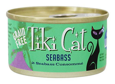 Tiki Cat Gourmet Carnivore Seabass 12/2.8 oz. {L-1}759038 693804109095