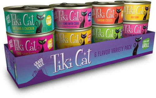 Tiki Cat King Kamehameha Variety Pack 12/2.8 oz. {L - 1}759124