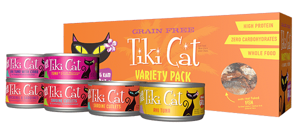 Tiki Cat King Kamehameha Variety Pack 12/2.8 oz. {L+1x} 759124 693804102409