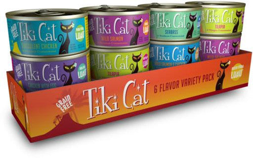 Tiki Cat Queen Emma Variety Pack 12/2.8 oz. {L - 1}759125