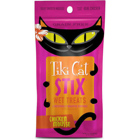 Tiki Cat Stix Chicken Mousse 12/3Z {L-1x} 759219 693804108609