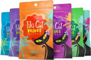 Tiki Cat Velvet Mousse Variety Pack 12/2.8z {L-1x} 759132 693804480064