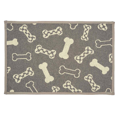 Loving Pets Bella Fashion Mats Bones Polka Dots 842982075689