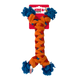 KONG Rope Rally Bone Red/Orange/Blue Medium 035585505572