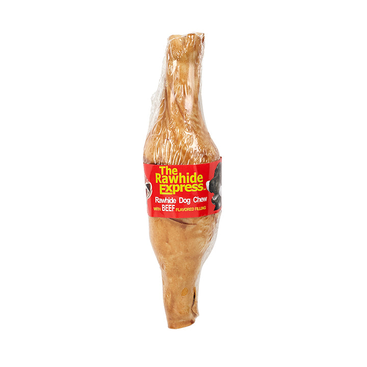 Lennox Rawhide Baguette Chew Dog Treat Beef 8 in 742174206238