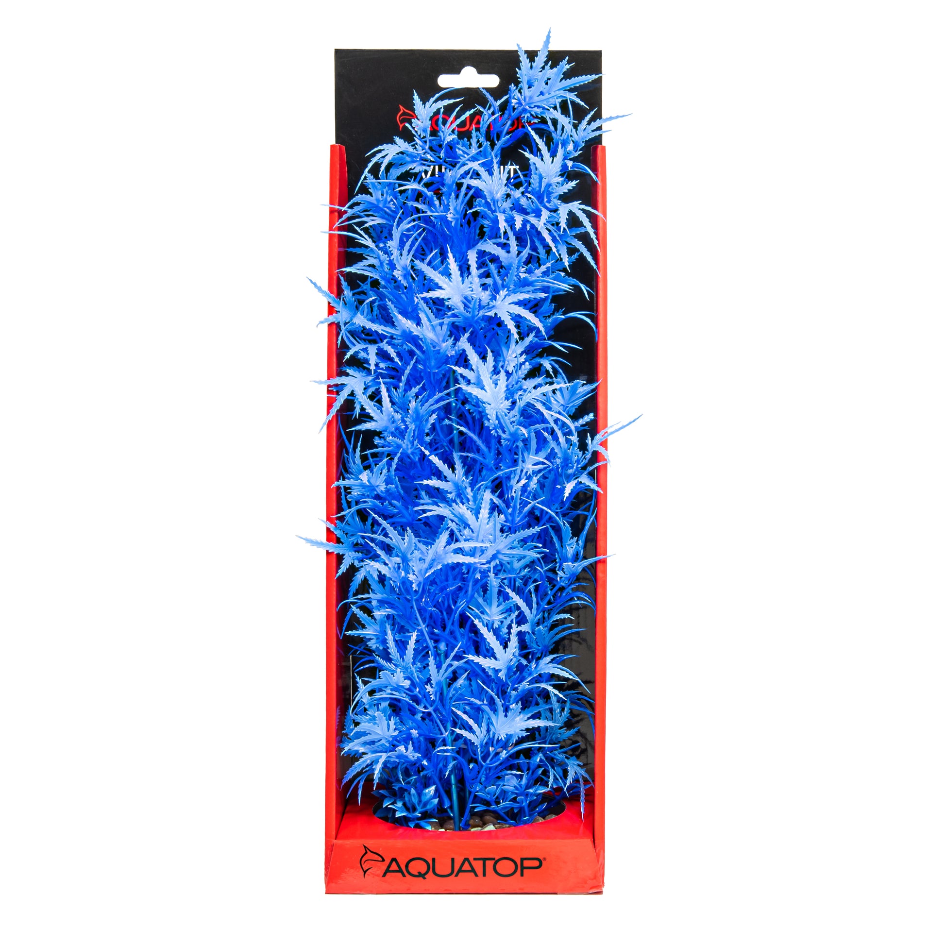 Aquatop Vibrant Fluorescent Cannabis Plant Blue 16 in 850047393722