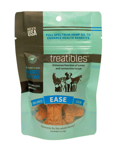 Treatibles Grain Free Large Blueberry Chew 7ct {L + 1} 591011 - Dog