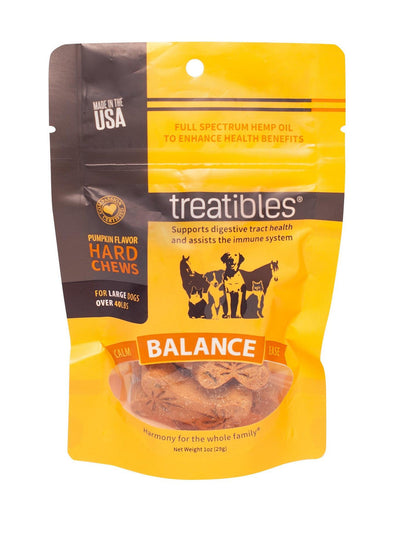 Treatibles Grain Free Large Pumpkin Chew 7ct {L+1 } 591010 859162005718