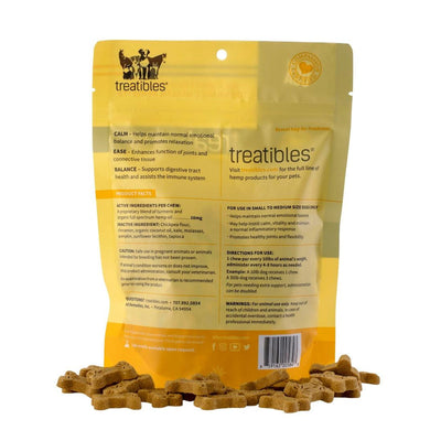 Treatibles Grain Free Small Pumpkin Chew 75ct {L+1} 591000 859162005848