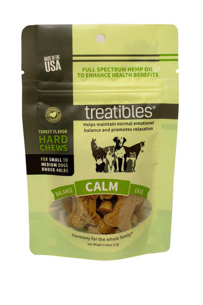 Treatibles Grain Free Small Turkey Chew 14ct {L + 1} 591009 - Dog