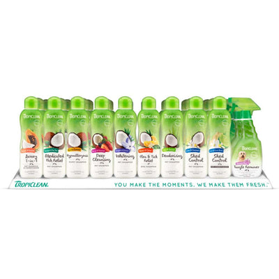 TropiClean 30pc Shampoo Display 645095202238