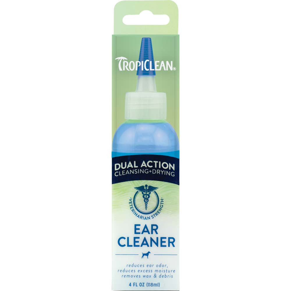 TropiClean Dual Action Ear Cleaner 4 fl. oz