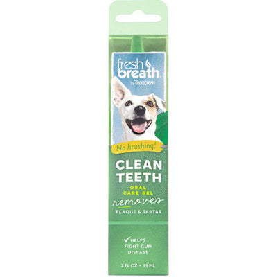 TropiClean Fresh Breath Oral Care Gel for Dogs 2 oz - Dog