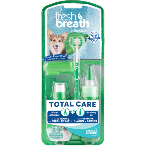 TropiClean Fresh Breath Total Care Kit for Dogs SM - Dog