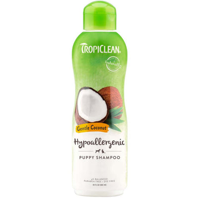 TropiClean Gentle Coconut Hypoallergenic Puppy and Kitten Shampoo 20 fl. oz