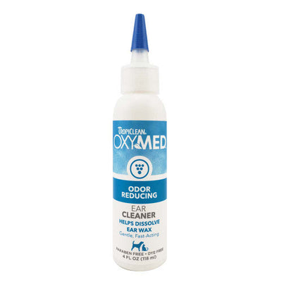 TropiClean OXYMED Ear Cleaner 4 fl. oz - Dog