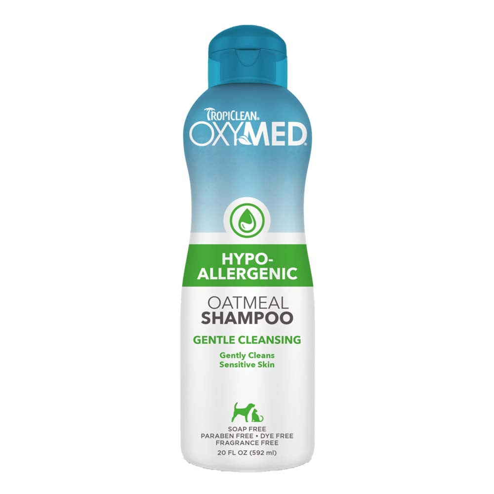 TropiClean OxyMed Hypoallergenic Shampoo for Pets 20 fl. oz