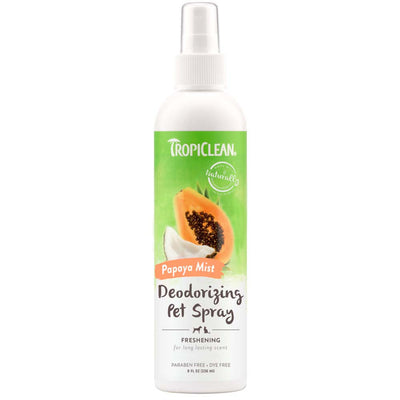 TropiClean Papaya Mist Deodorizing Pet Spray for Dogs 8 fl. oz