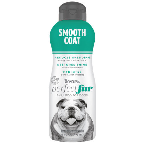 TropiClean PerfectFur Smooth Coat Shampoo for Dogs 16oz - Dog
