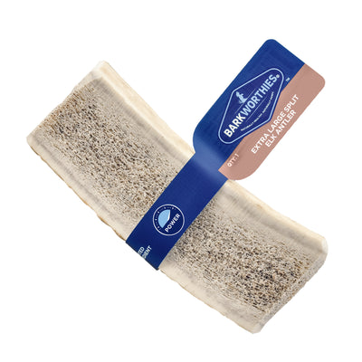 Barkworthies Split Elk Antler Dog Treat X-Large 840139126727