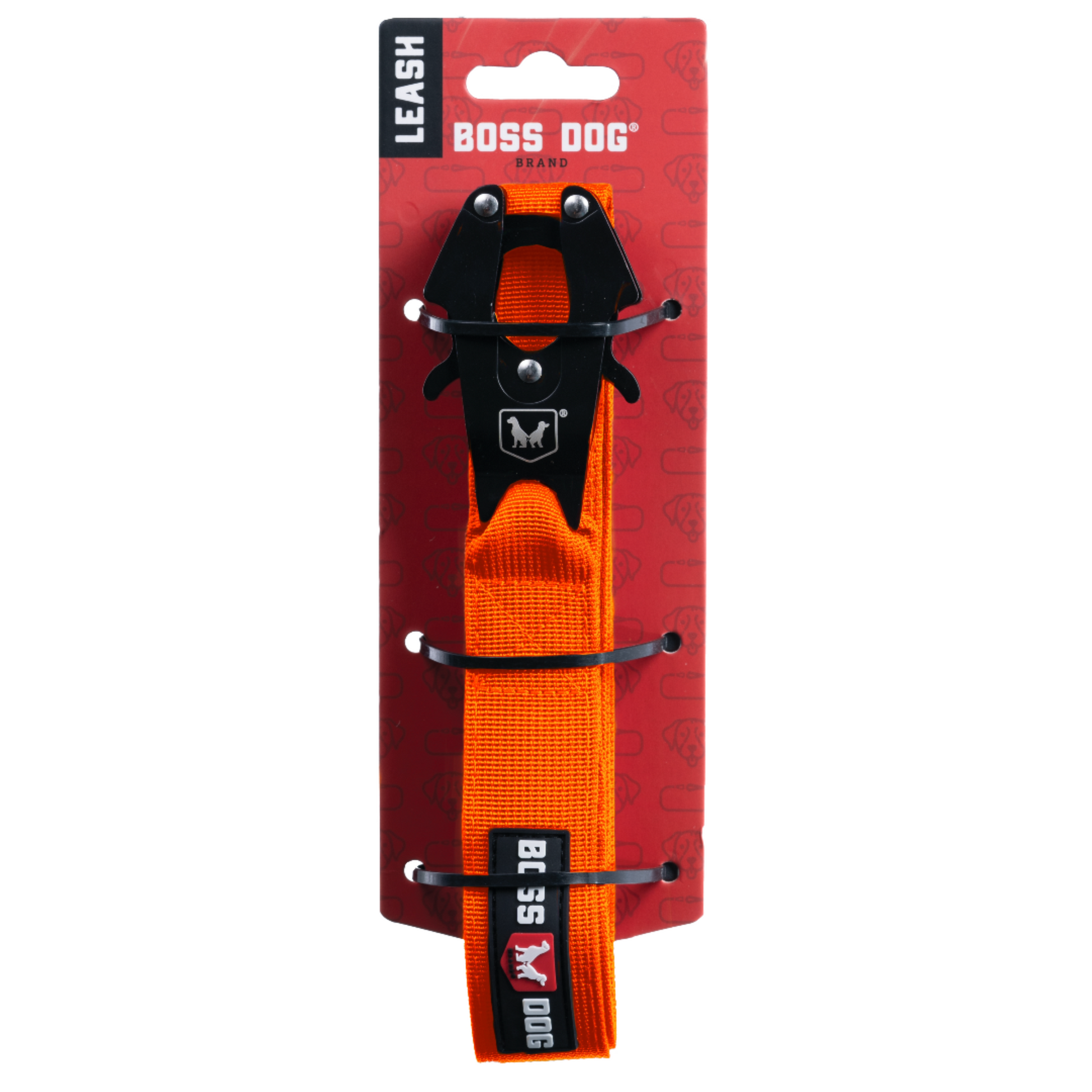 Boss Dog Tactical Dog Leash Hunter Orange 4 ft 850030579256