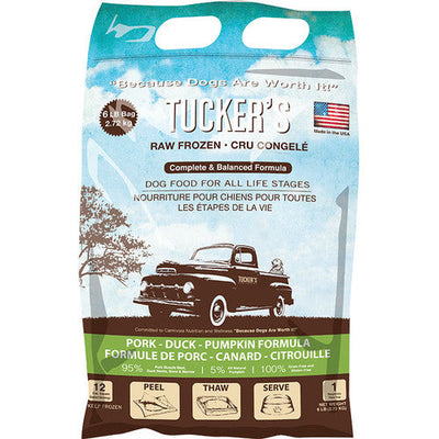 Tuckers Dog Frozen Complete Balance Pork & Duck 6lb