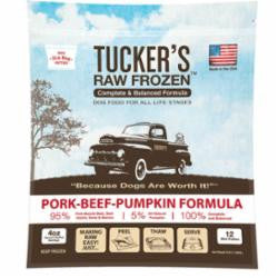Tuckers Dog Frozen Complete Balanced Pork Beef 3lb SD - 5 {L - x}