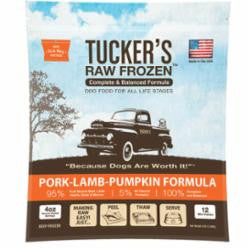 Tuckers Dog Frozen Complete Balanced Pork Lamb 3lb SD-5 {L-x} 072635110065