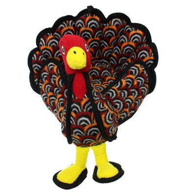 Tuffy Barnyard turkey Pleash Dog Toy 180181906022