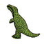 Tuffy Dinosaur T-Rex Durable Dog Toy Green 19.5in
