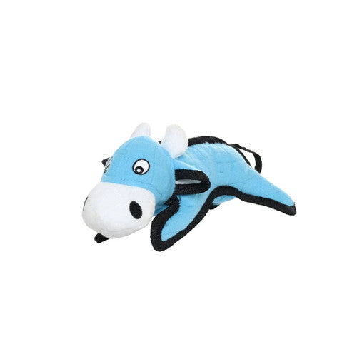 Tuffy Jr Barnyard Cow Dog Toy