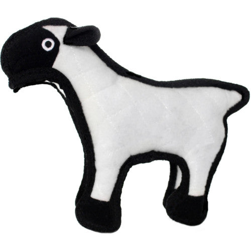 Tuffy Jr Barnyard Sheep Dog Toy