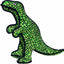Tuffy Jr Dino T-rex Dog Toy 180181908279