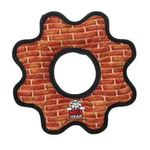 Tuffy Mega Gear Ring Brick - Dog