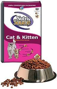 Tuffy Nutrisource Cat And Kitten Chicken Rice Dry Food - 16 - lb - {L + 1x}
