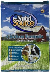 Tuffy Nutrisource Grain Free Chicken and Pea Dry Dog Food - 15 - lb - {L + 1x}