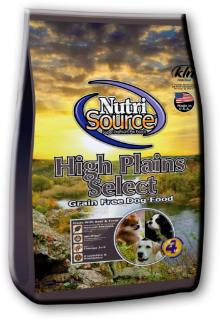 Tuffy Nutrisource Grain Free High Plains Dry Dog Food-15-lb-{L+1x} 073893297017